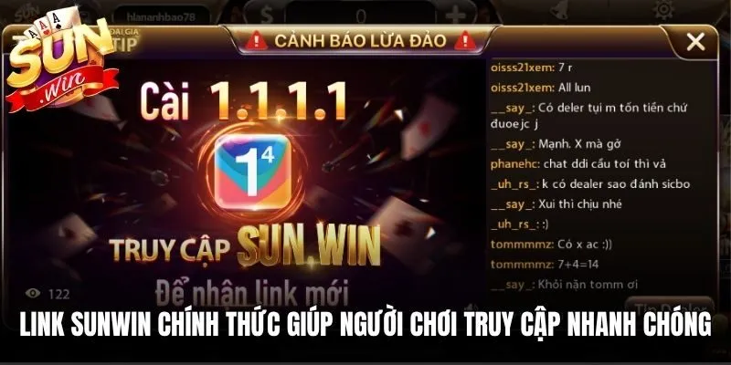 Link Sunwin chính thức giúp người chơi truy cập nhanh chóng, an toàn