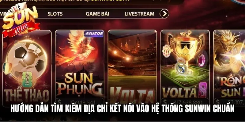 Hướng dẫn tìm kiếm địa chỉ kết nối vào hệ thống Sunwin chuẩn
