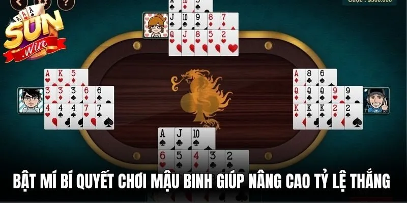 Bật mí bí quyết chơi mậu binh giúp nâng cao tỷ lệ thắng cho cược thủ