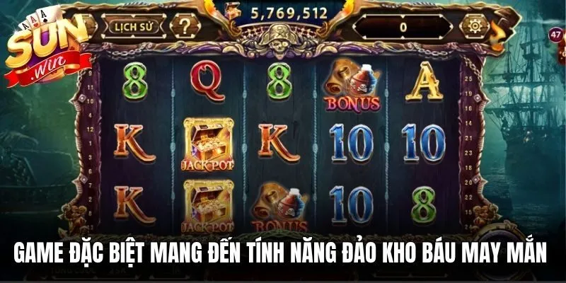 Game đặc biệt mang đến tính năng Đảo kho báu may mắn hấp dẫn