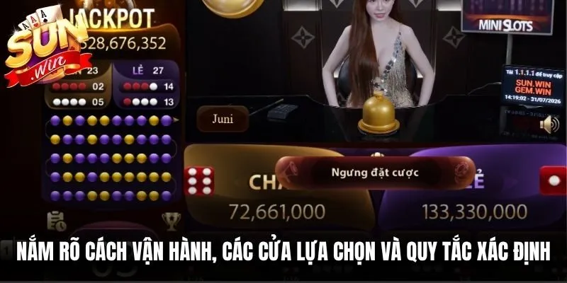 Nắm rõ cách vận hành, các cửa lựa chọn và quy tắc xác định kết quả trong xóc đĩa